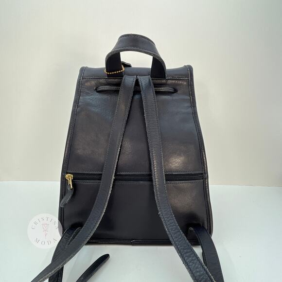 Vintage Coach Large Daypack Backpack 9791 Navy 1998 Costa Rica main image 10